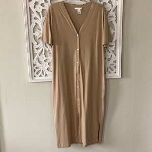 MIDI t shirt dress